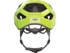Abus Aduro 3.0 Signal Yellow Fahrrad Helm -Motorradzubehör Geschäft 02794 aduro 3 0 signal yellow rear 3 5845