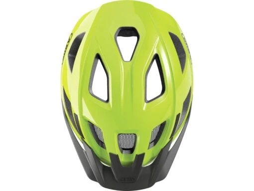 Abus Aduro 3.0 Signal Yellow Fahrrad Helm -Motorradzubehör Geschäft 02794 aduro 3 0 signal yellow top 3 5846