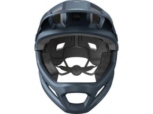 Abus Yourdrop FF Jugend-Fahrradhelm, Midnight Blue -Motorradzubehör Geschäft 03420 ff youdrop midnight blue front cmyk 3 4443