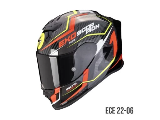 Scorpion Exo-R1 Evo Air Coup Motorradhelm -Motorradzubehör Geschäft 110 442 259 04 4643