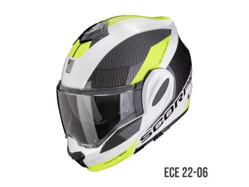 Scorpion Exo-Tech Evo Team Klapphelm -Motorradzubehör Geschäft 118 457 338 04 4644