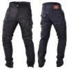 Trilobite Acid Scrambler Schwarz Motorradjeans