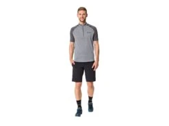 Vaude Tamaro III Herren Fahrradshirt, Grey Melange-iron -Motorradzubehör Geschäft 40853 918 d 4 5013