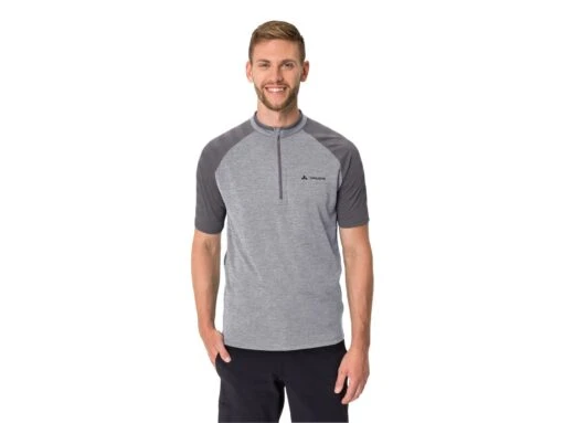 Vaude Tamaro III Herren Fahrradshirt, Grey Melange-iron -Motorradzubehör Geschäft 40853 918 d 5009