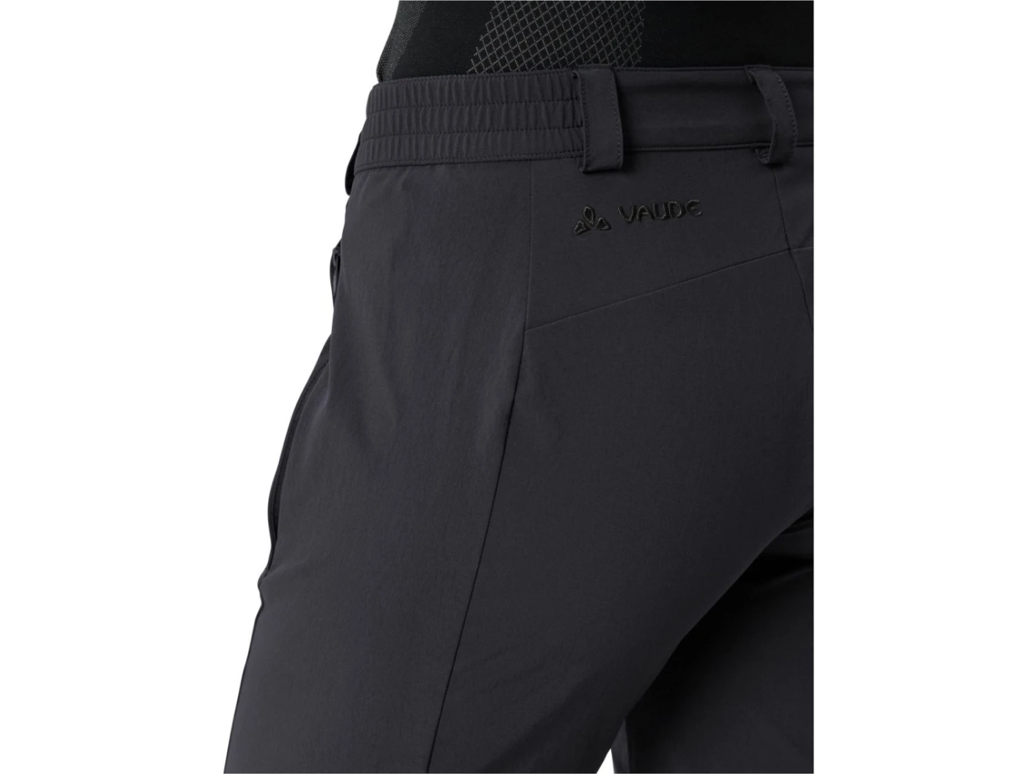 Vaude Yaras 3/4 Damen Fahrrad Hose, Schwarz 6 Vaude Yaras 3/4 Damen Fahrrad Hose, Schwarz – Bild 6