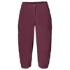 Vaude Yaras 3/4 Damen Fahrrad Hose, Cassis