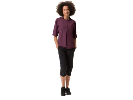 Vaude Women's Yaras Shirt Fahrrad Shirt, Cassis -Motorradzubehör Geschäft 43238 190 d 4 5803