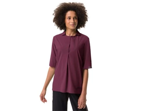 Vaude Women's Yaras Shirt Fahrrad Shirt, Cassis -Motorradzubehör Geschäft 43238 190 d 5799