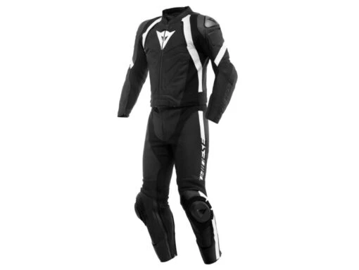 Dainese Avro 4 Lederkombi 2 Teiler, Schwarz-weiss -Motorradzubehör Geschäft 4465db0d 6942 4ca3 b895 a9f201998a0d 1898