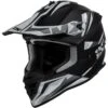 IXS 362 2.0 Motocross Helm, Mattschwarz-grau