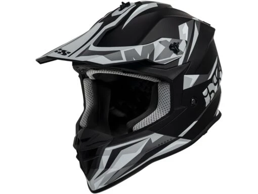 IXS 362 2.0 Motocross Helm, Mattschwarz-grau -Motorradzubehör Geschäft 5gs6zmgo 1086