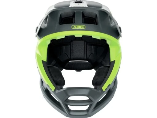 Abus Airdrop MIPS Fahrrad Helm Concrete Grey -Motorradzubehör Geschäft 660245 airdrop concrete grey front cmyk 3 5188