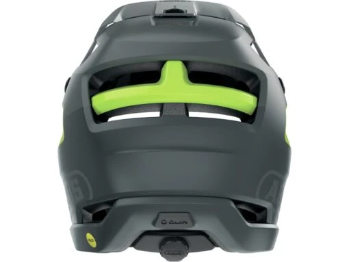 Abus Airdrop MIPS Fahrrad Helm Concrete Grey -Motorradzubehör Geschäft 660245 airdrop concrete grey rear cmyk 3 5189