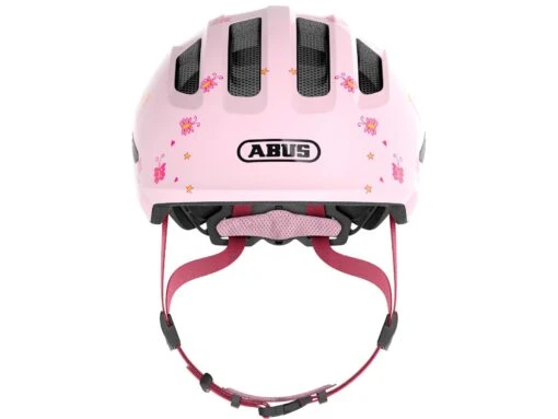 Abus Smiley 3.0 Fahrrad-Kinderhelm, Rose Princess -Motorradzubehör Geschäft 672514 smiley 3 0 rose princess front cmyk 2312