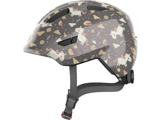 Abus Smiley 3.0 Fahrrad-Kinderhelm, Grey Horse -Motorradzubehör Geschäft 672538 smiley 3 0 grey horse side cmyk 3 5148