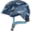 Abus Smiley 3.0 Fahrrad-Kinderhelm, Blue Whale