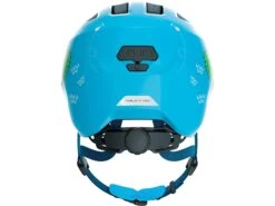 Abus Smiley 3.0 Fahrrad-Kinderhelm, Blue Croco -Motorradzubehör Geschäft 672644 smiley 3 0 blue croco rear cmyk 2319