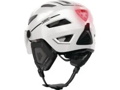 Abus Pedelec 2.0 ACE Fahrradhelm, Pearl White -Motorradzubehör Geschäft 67338 pedelec 2 0 ace pearl white quater rear 3 5172