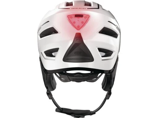 Abus Pedelec 2.0 ACE Fahrradhelm, Pearl White -Motorradzubehör Geschäft 67338 pedelec 2 0 ace pearl white rear 3 5169
