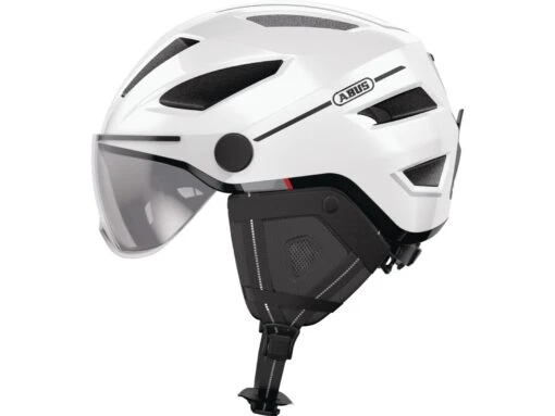 Abus Pedelec 2.0 ACE Fahrradhelm, Pearl White -Motorradzubehör Geschäft 67338 pedelec 2 0 ace pearl white side 3 5166