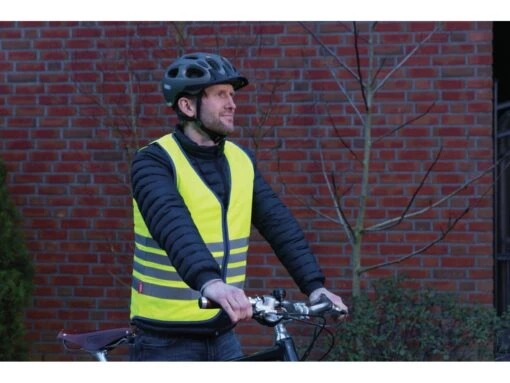 Abus Lumino Reflex Fahrrad Weste, Gelb -Motorradzubehör Geschäft 69928 lumino reflex vest d9a5725 3 5290