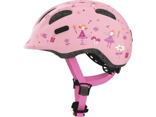 Abus Smiley 2.0 Fahrrad-Kinderhelm, Rose Princess -Motorradzubehör Geschäft 72565 smiley 2 0 rose princess 1 abus 640 2301