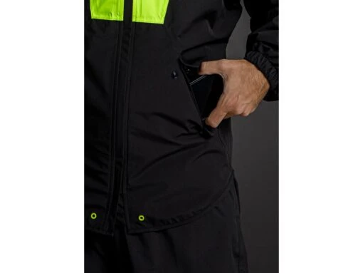 LS2 X-Rain Regenjacke -Motorradzubehör Geschäft 773 1080 x rain jkt detalle 4 2 large waterproof pockets 4962