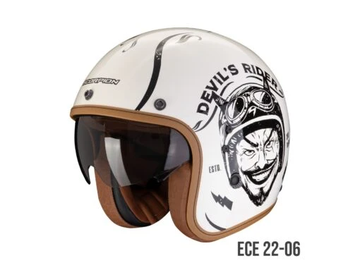 Scorpion Belfast Evo Romeo Jethelm -Motorradzubehör Geschäft 78 459 283 04 4658