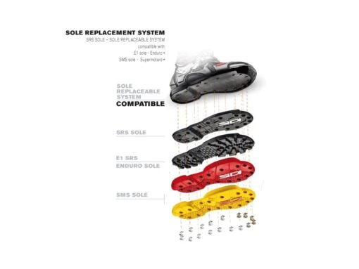 SIDI Crossfire 2 SRS MX Supermoto Stiefel -Motorradzubehör Geschäft 85 144 gallery pop srs sole 1003441