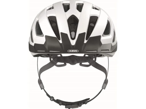 Abus Urban-I 3.0 Fahrradhelm, Polar White -Motorradzubehör Geschäft 86859 urban i 3 0 polar white front 2261