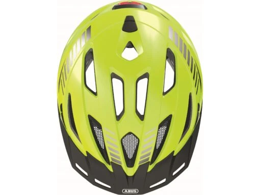 Abus Urban-I 3.0 Fahrradhelm, Signal Yellow -Motorradzubehör Geschäft 86867 urban i 3 0 signal yellow top 2276