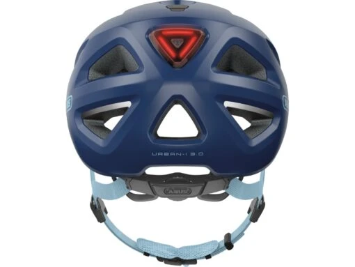 Abus Urban-I 3.0 Fahrradhelm, Core Blue -Motorradzubehör Geschäft 86879 urban i 3 0 core blue rear 3 5146