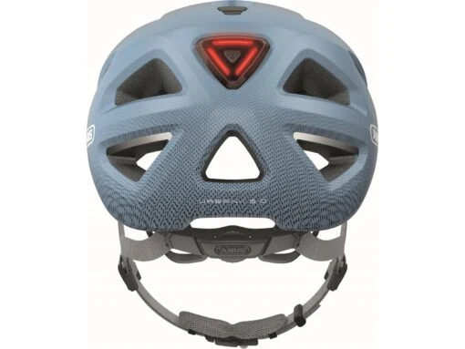 Abus Urban-I 3.0 Fahrradhelm, Glacier Blue -Motorradzubehör Geschäft 86895 urban i 3 0 glacier blue rear 2266