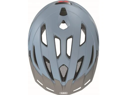 Abus Urban-I 3.0 Fahrradhelm, Glacier Blue -Motorradzubehör Geschäft 86895 urban i 3 0 glacier blue top 2268