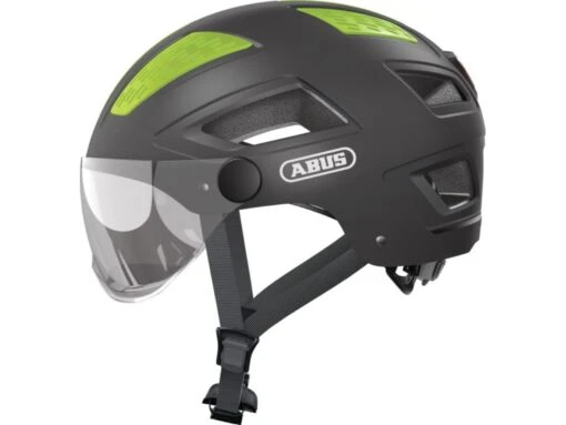 ABUS Hyban 2.0 ACE Fahrradhelm, Titan -Motorradzubehör Geschäft 86937 hyban 2 0 ace titan side abus 640 2879