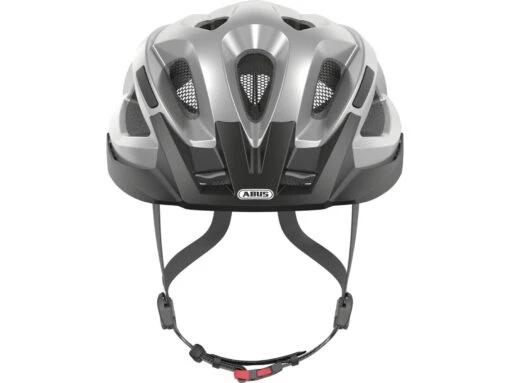 Abus Aduro 2.0 Fahrradhelm, Glare Silver -Motorradzubehör Geschäft 86981 aduro 2 0 glare silver front 3 5198