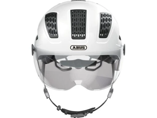 ABUS Hyban 2.0 ACE Fahrradhelm, Polar White -Motorradzubehör Geschäft 86997 hyban 2 0 ace polar white front 3 2914