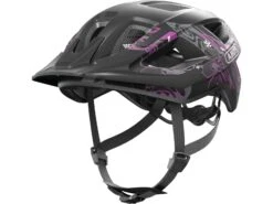Abus Aduro 3.0 Maori Blackberry Fahrrad Helm -Motorradzubehör Geschäft 91736 aduro 3 0 maori blackberry quarter front 3 5865