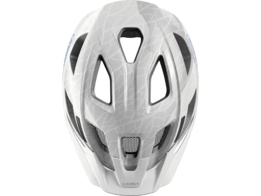 Abus Aduro 3.0 White Art Fahrrad Helm -Motorradzubehör Geschäft 91739 aduro 3 0 white art top 3 5858
