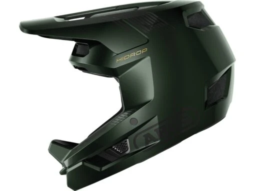 Abus Hidrop Moss Green MTB Helm -Motorradzubehör Geschäft 98100 hidrop moss green side 3 5867