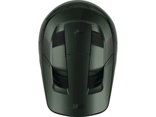 Abus Hidrop Moss Green MTB Helm -Motorradzubehör Geschäft 98100 hidrop moss green top 3 5870