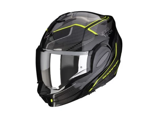 Scorpion Exo-Tech Evo Animo Klapphelm, Schwarz-neongelb -Motorradzubehör Geschäft a scorpionexotechevo animo blaneoyel getstung 1920x1920 3192