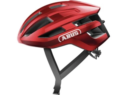 Abus PowerDome Fahrrad Helm, Blaze Red -Motorradzubehör Geschäft abus powerdome blaze red 4006