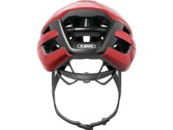 Abus PowerDome Fahrrad Helm, Blaze Red -Motorradzubehör Geschäft abus powerdome blaze red back 4008