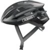 Abus PowerDome Fahrrad Helm, Shiny Black