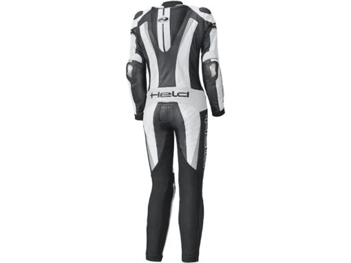 Held Ayana II Damen Lederkombi Einteiler, Weiss-schwarz -Motorradzubehör Geschäft ayana back 1004314