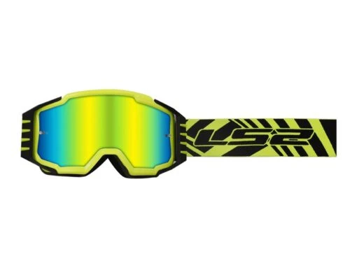 LS2 Charger Pro Crossbrille -Motorradzubehör Geschäft charger pro h v yellow 7202012054 4726