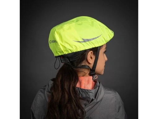 Chiba Helm Raincover Pro -Motorradzubehör Geschäft chiba raincover gelb 3 3146