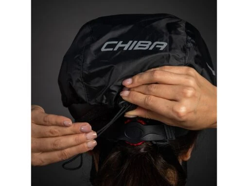 Chiba Helm Raincover Pro -Motorradzubehör Geschäft chiba raincover schwarz 3 3154