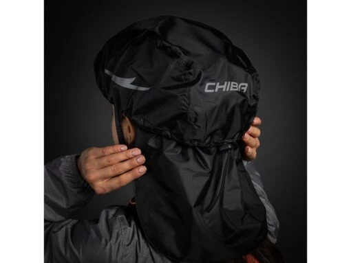 Chiba Helm Raincover Pro -Motorradzubehör Geschäft chiba raincover schwarz 5 3156